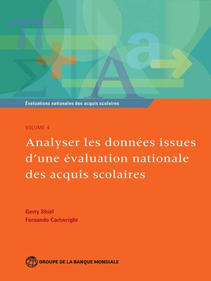 cover image of Évaluations nationales des acquis scolaires, Volume 4